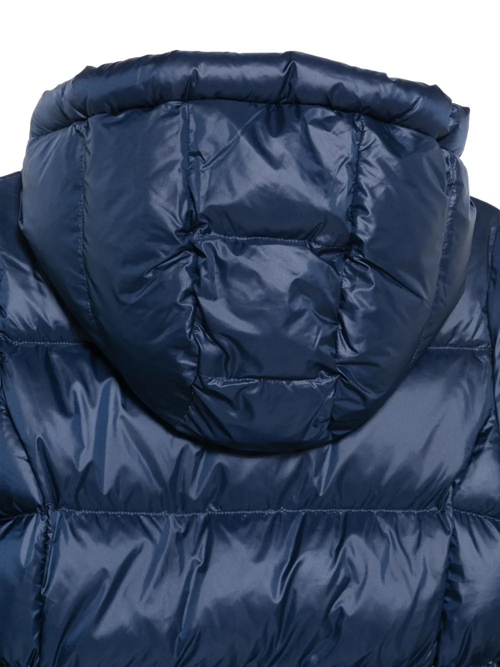 POLO RALPH LAUREN KIDS quilted hooded jacket Blauw