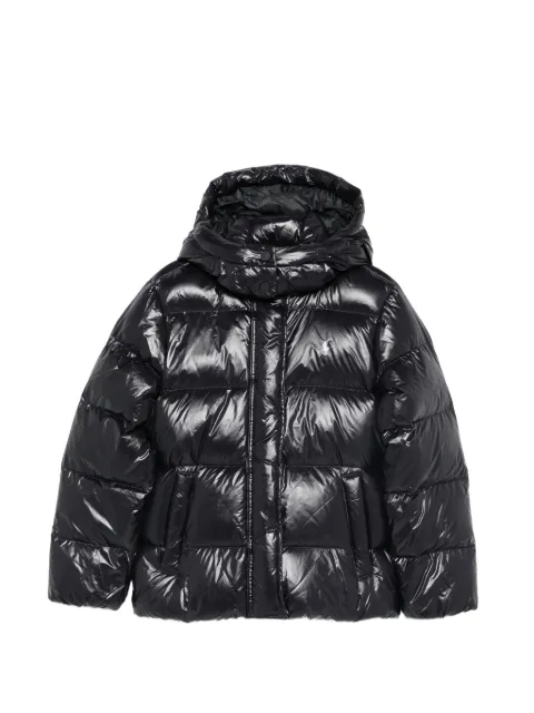 POLO RALPH LAUREN KIDS veste Glossy Carly matelassée à capuche