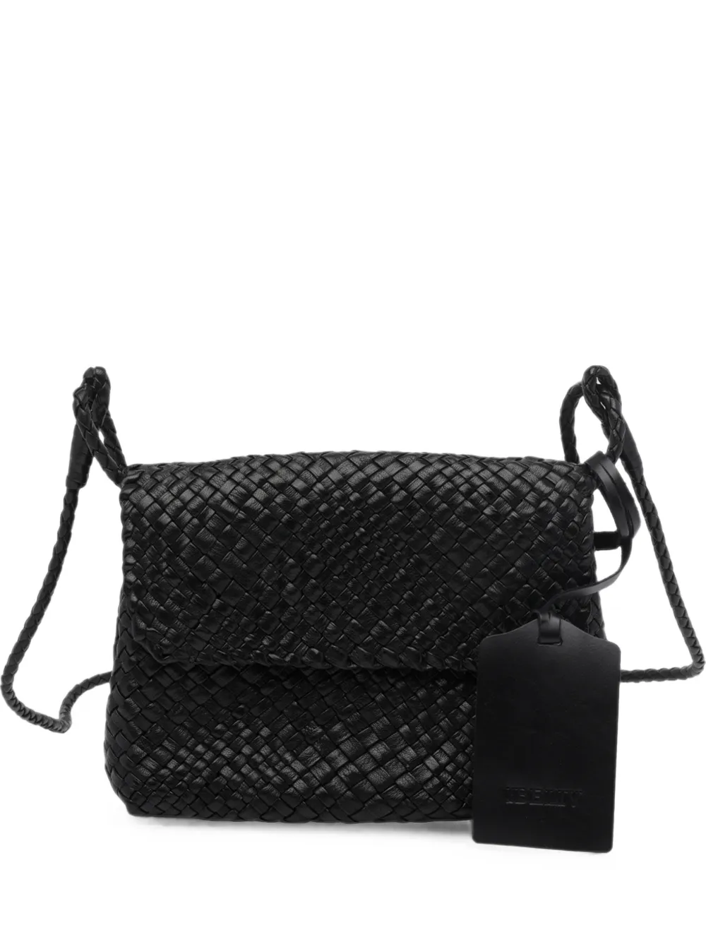 IBELIV Paris woven leather cross body bag