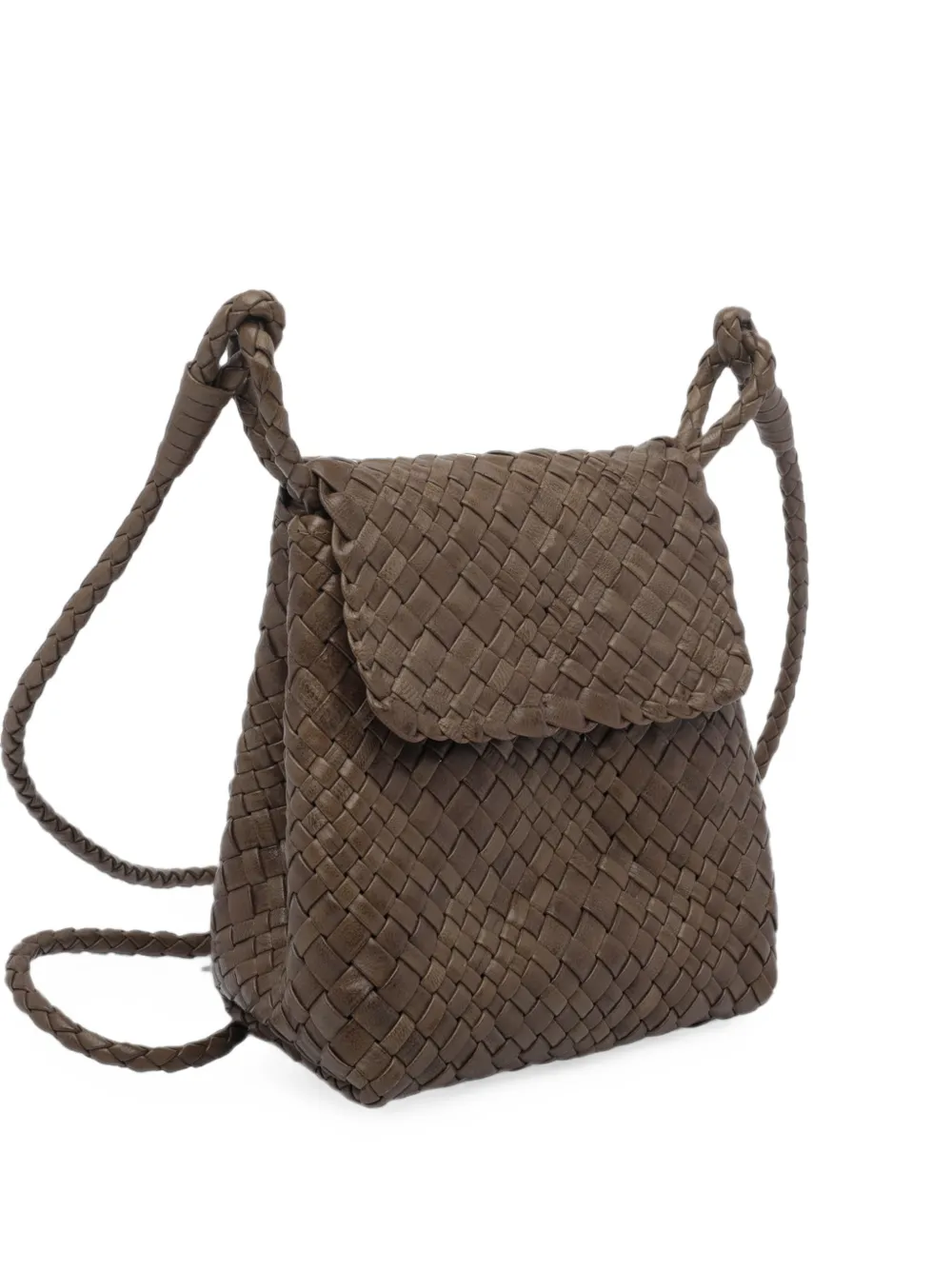 IBELIV Romance woven leather shoulder bag