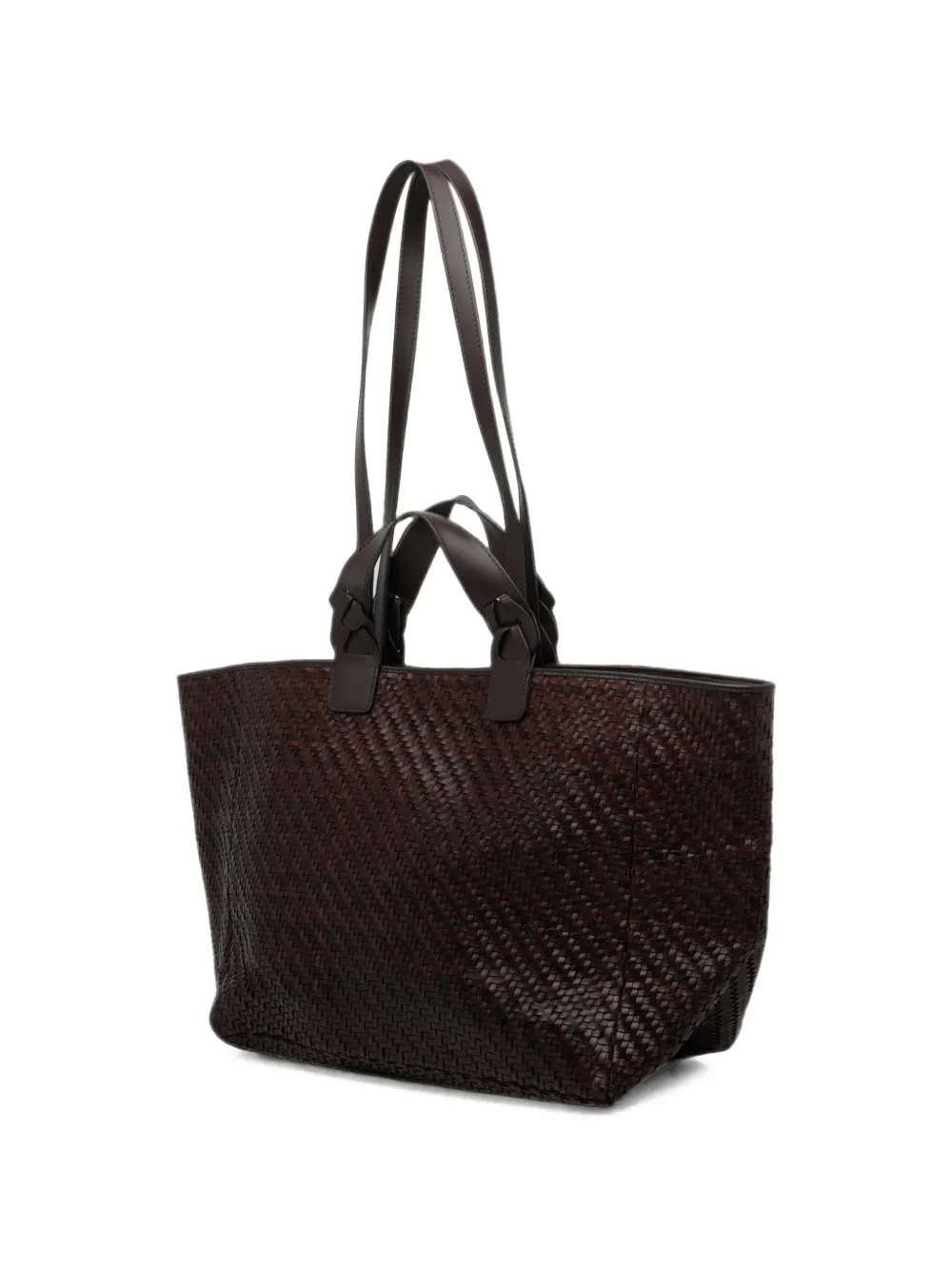 IBELIV Elmio woven leather tote bag
