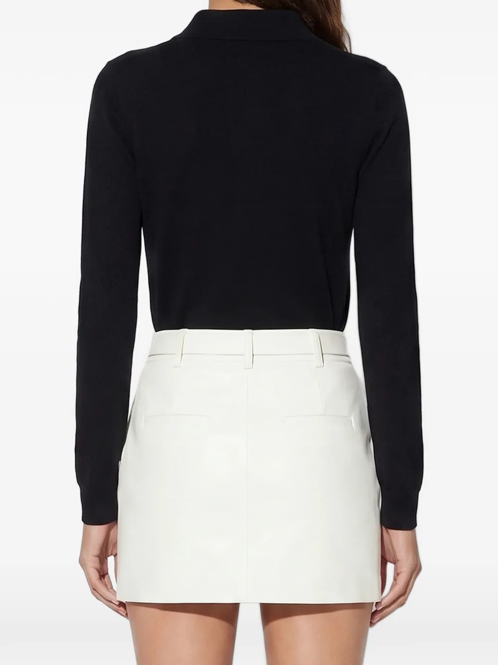 Elisabetta Franchi Gebreid vest Zwart