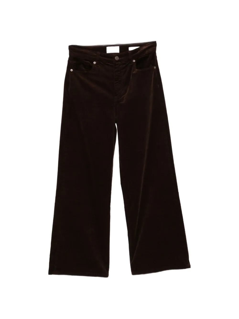 FRAME The Swing corduroy belt-loop trousers - Marron FRAME The Swing corduroy belt-loop trousers - Marron