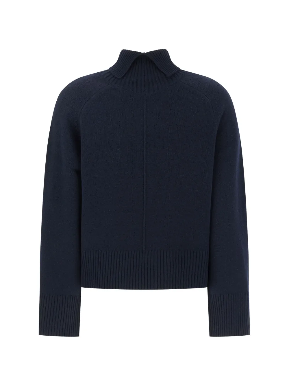 BOSS Alonso ruimvallende coltrui van kasjmier met raglan mouwen Blauw