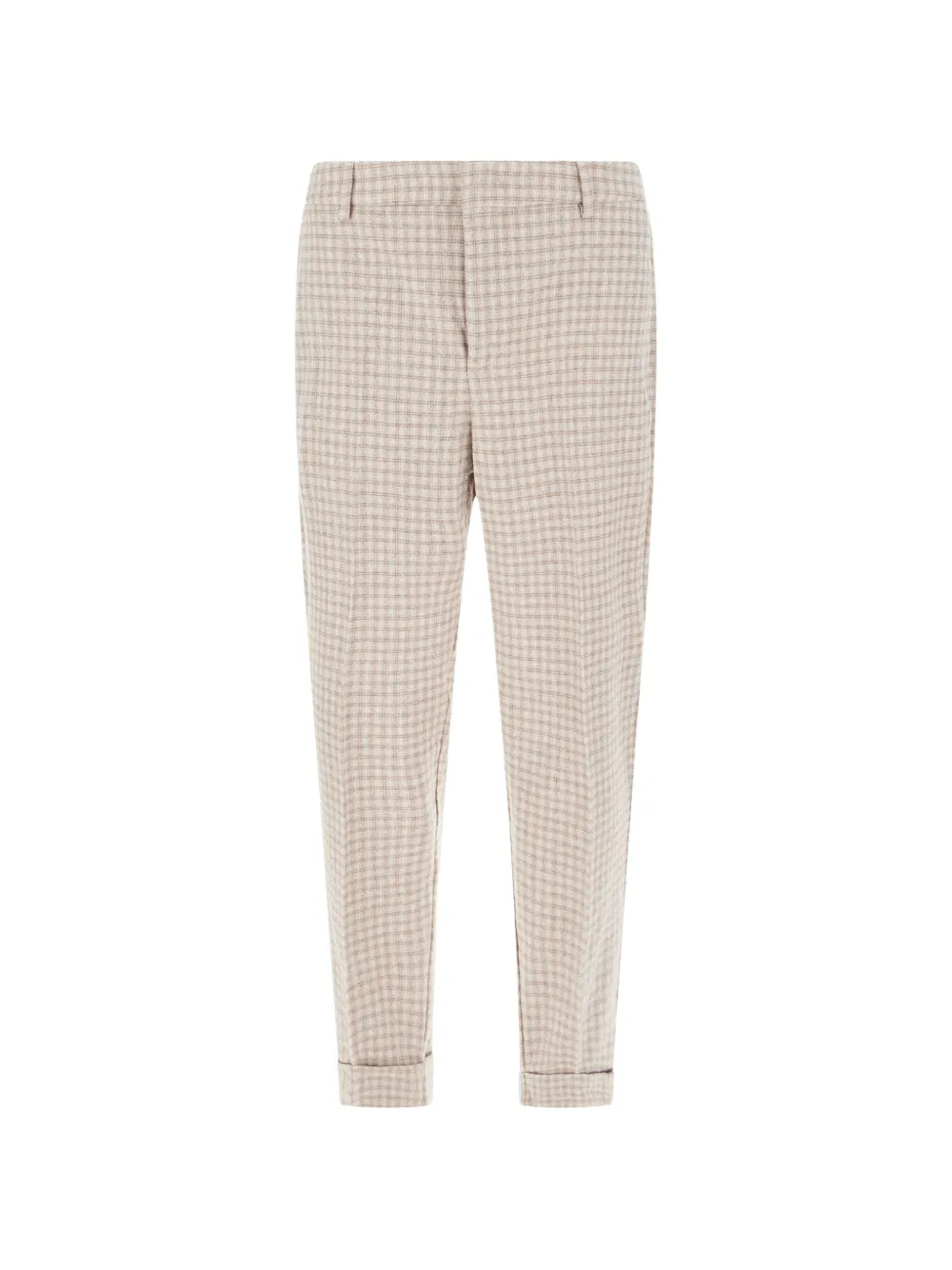 Cruna Bergen checked tapered trousers - Tons neutres Cruna Bergen checked tapered trousers - Tons neutres
