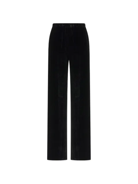Antonelli velvet straight-leg trousers