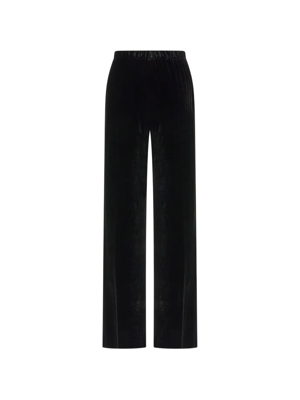 Antonelli velvet straight-leg trousers Zwart