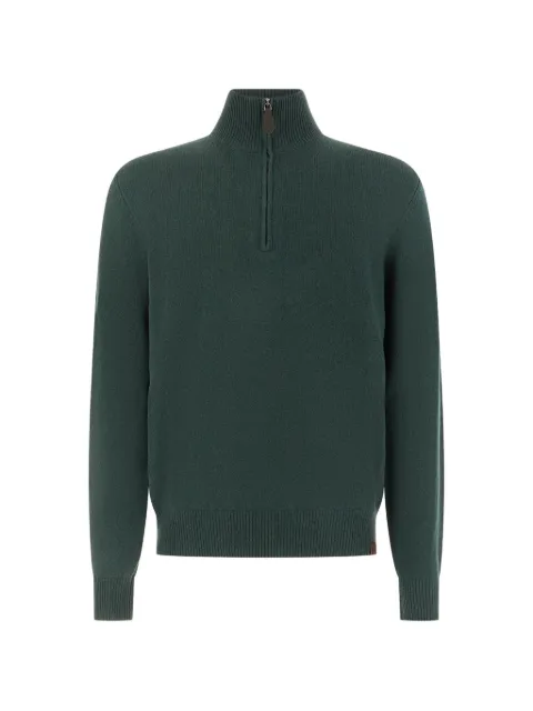 Jacob Cohën quarter-zip knitted sweater