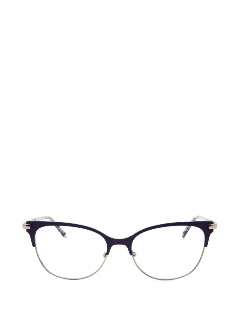 Bebe crystal-embellished cat-eye frame glasses