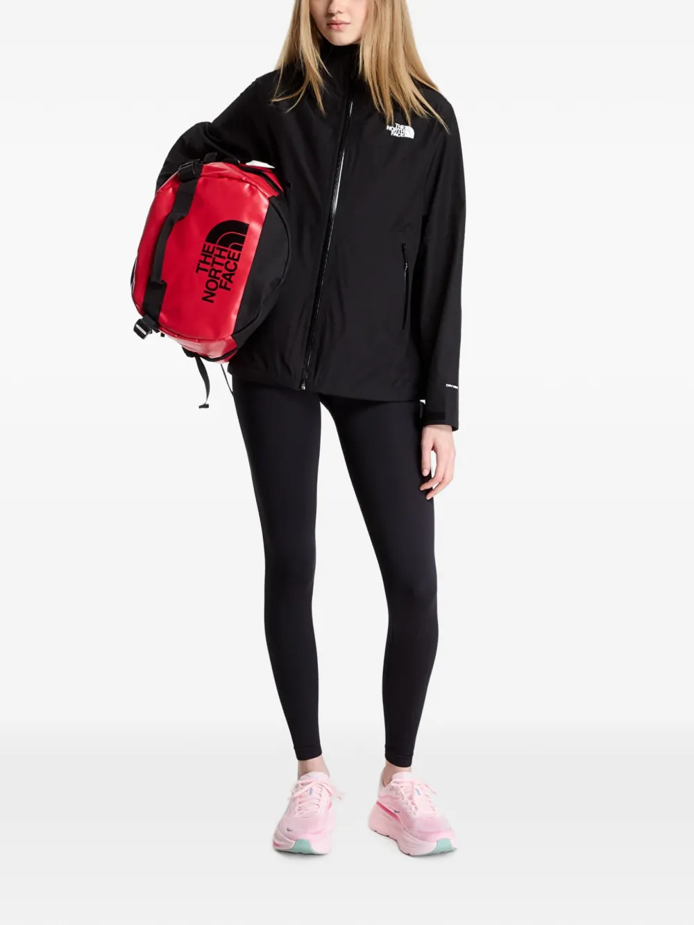 The North Face DryVent zip-up jacket Zwart