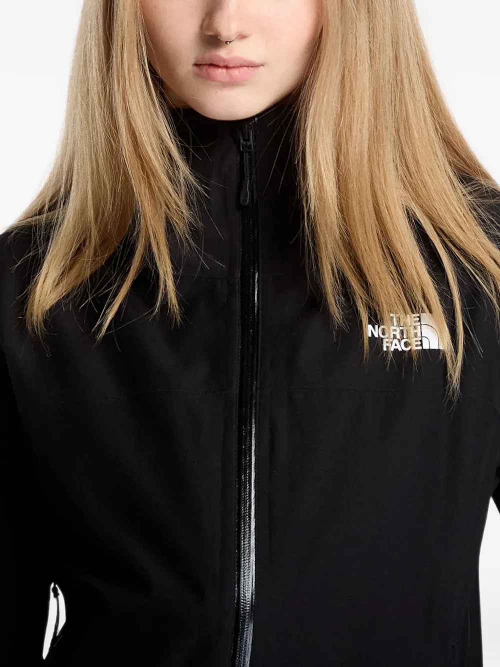 The North Face DryVent zip-up jacket Zwart