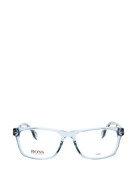 BOSS rectangle-frame glasses