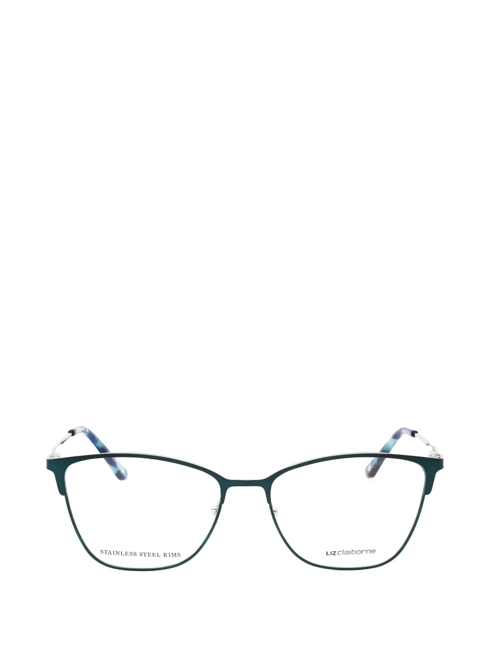 Liz Claiborne butterfly-frame glasses