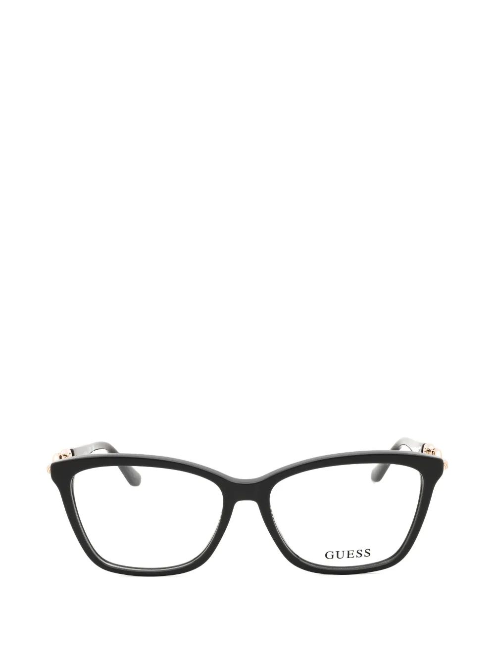 GUESS EYEWEAR lunettes de vue à monture papillon - Gris GUESS EYEWEAR lunettes de vue à monture papillon - Gris