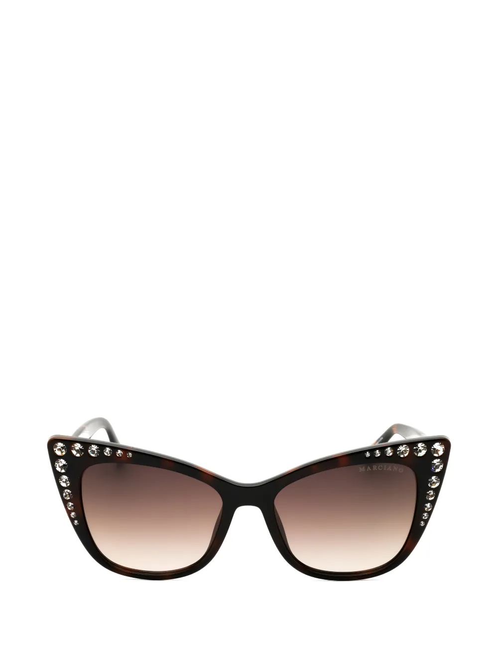 MARCIANO by GUESS crystal-embellished cat-eye frame sunglasses