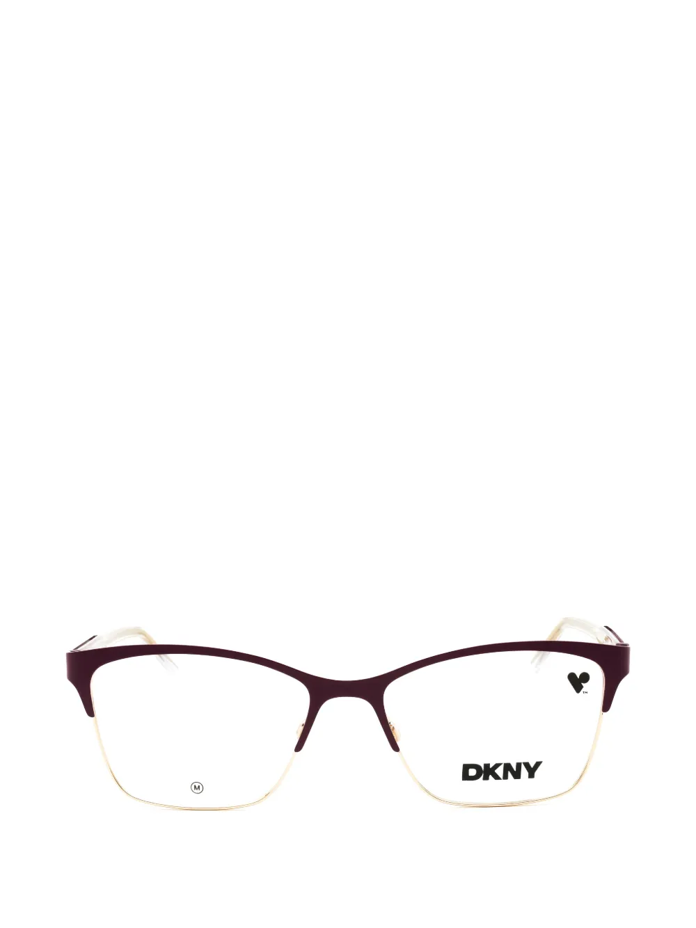 DKNY rectangle-frame glasses | marrón | Image 1