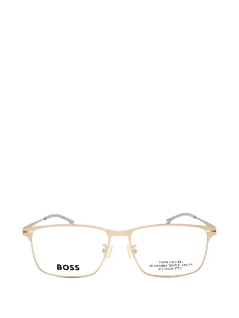 BOSS rectangle-frame glasses