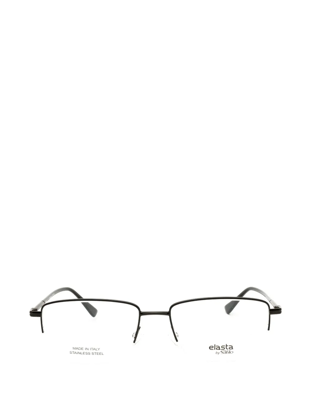 Elasta Rectangle-frame Glasses In Black