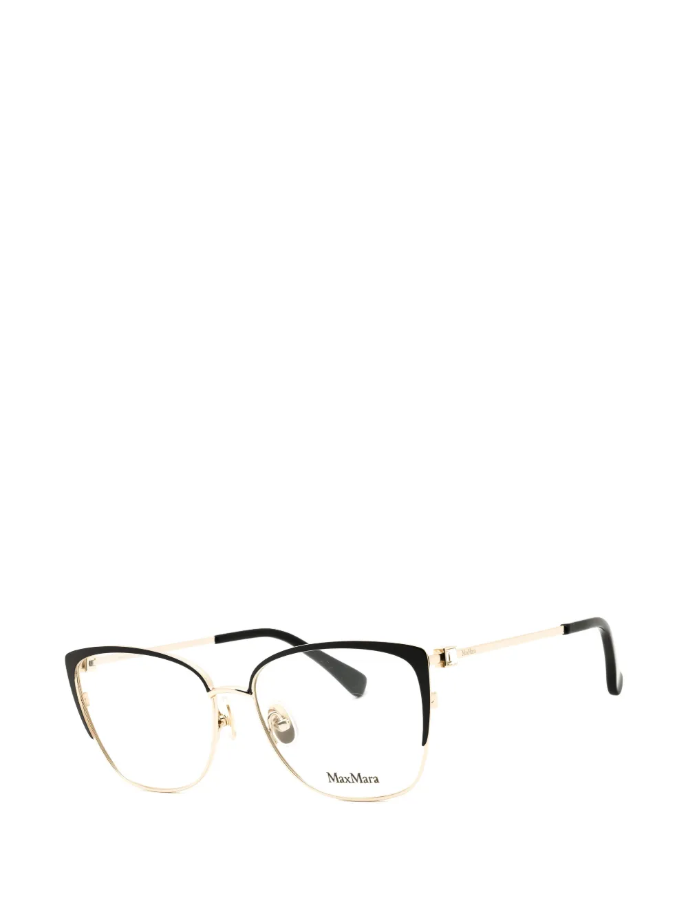 Max Mara cat-eye frame glasses Zwart