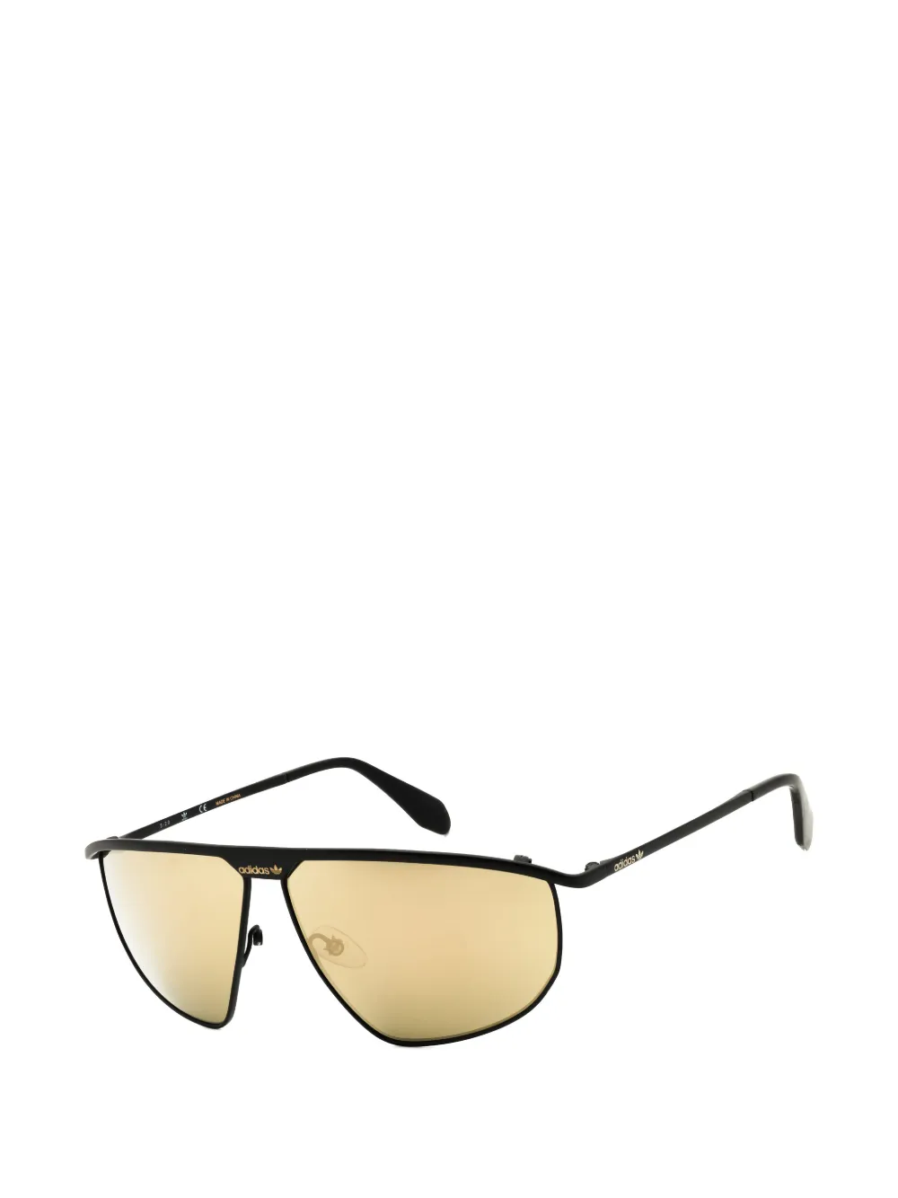 adidas geometric-frame sunglasses Zwart