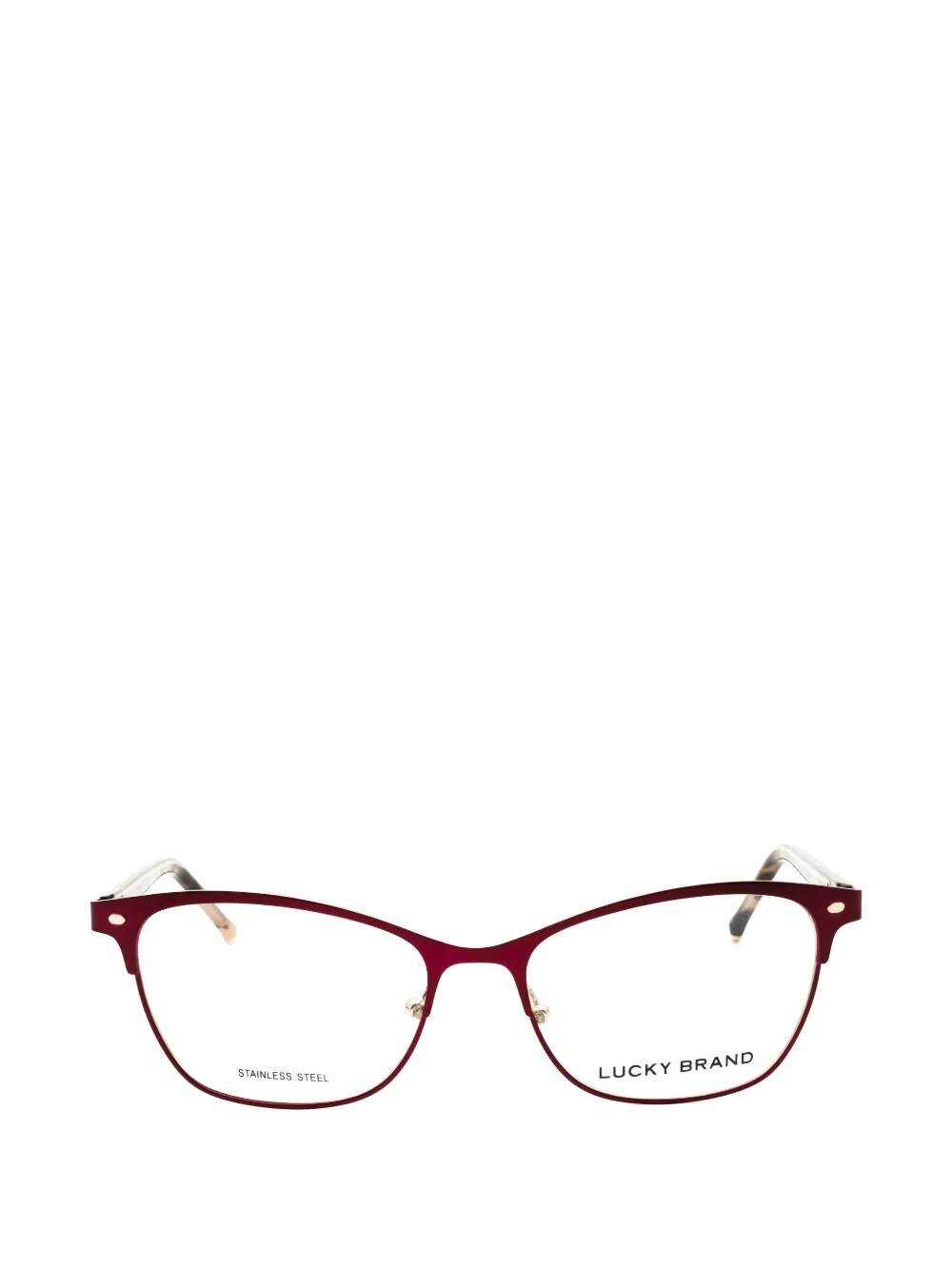 LUCKY BRAND cat-eye frame glasses - Rosso
