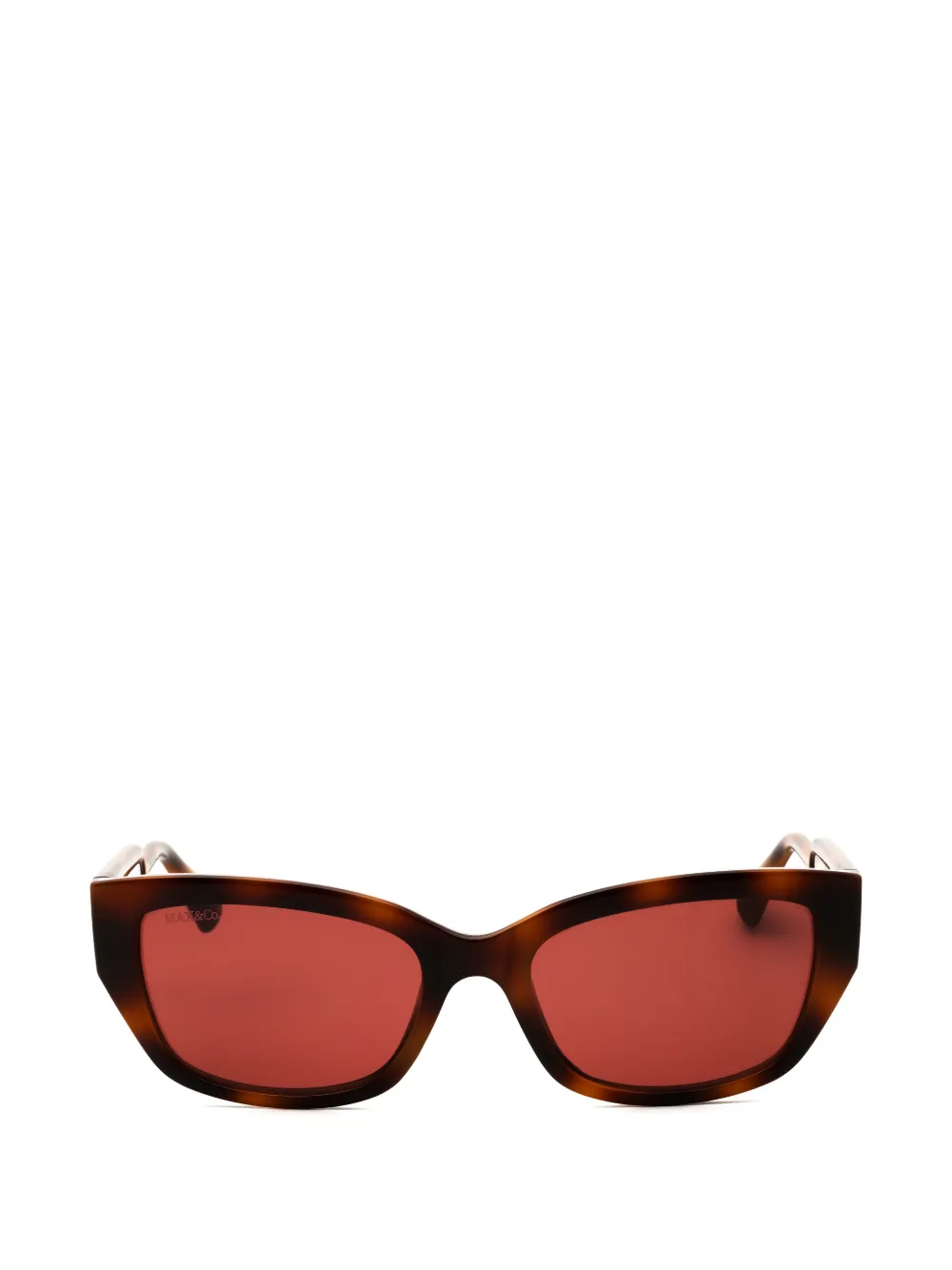 MAX&Co. tortoiseshell-effect cat-eye frame sunglasses - Marrone