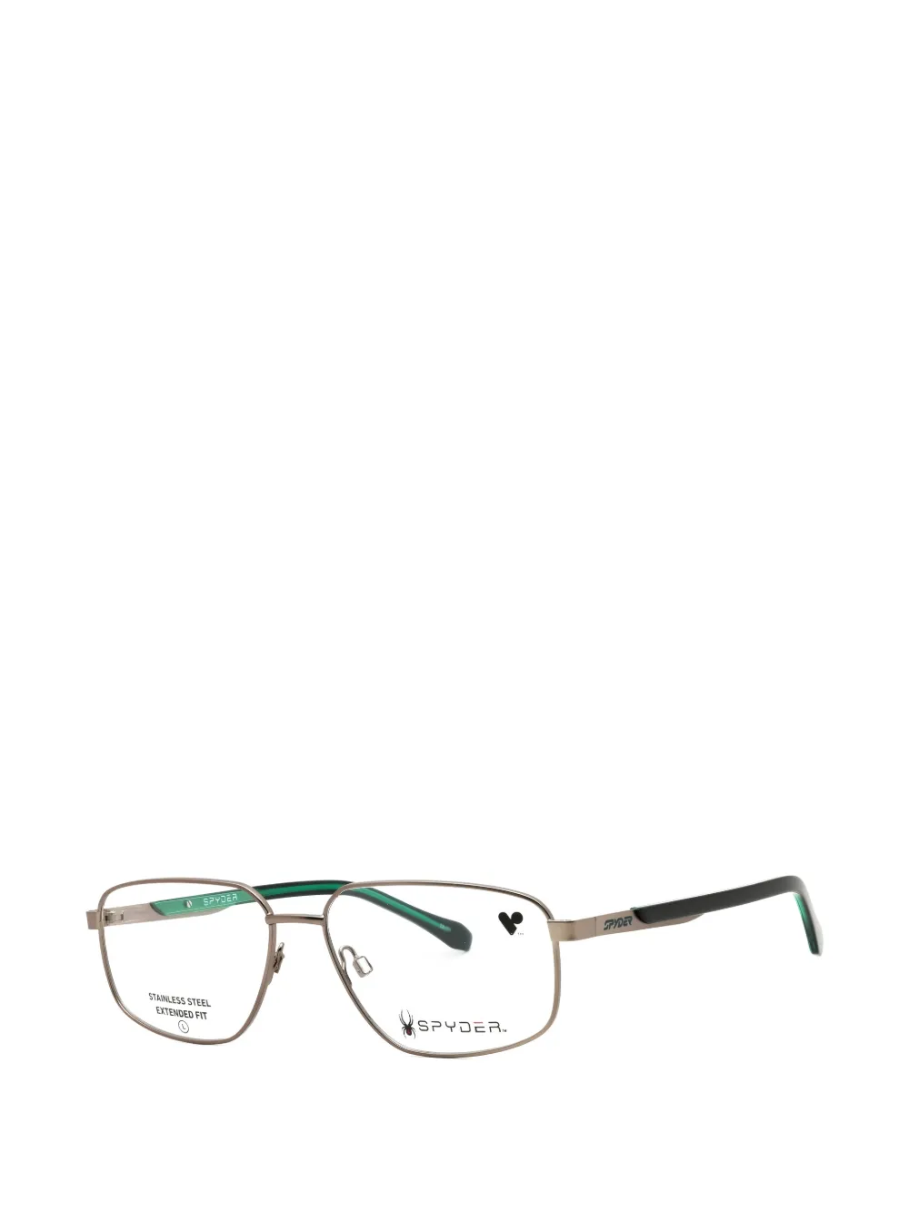 Spyder Rectangle-frame Glasses In Grey