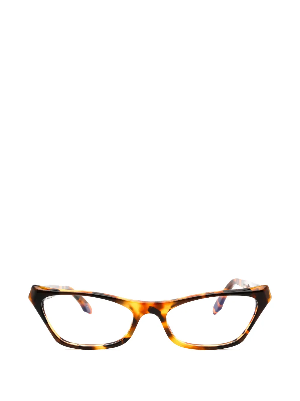 Cutler & Gross tortoiseshell-effect cat-eye glasses