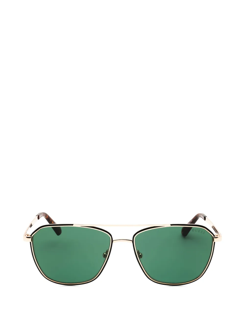 GUESS USA geometric-frame sunglasses - Gold