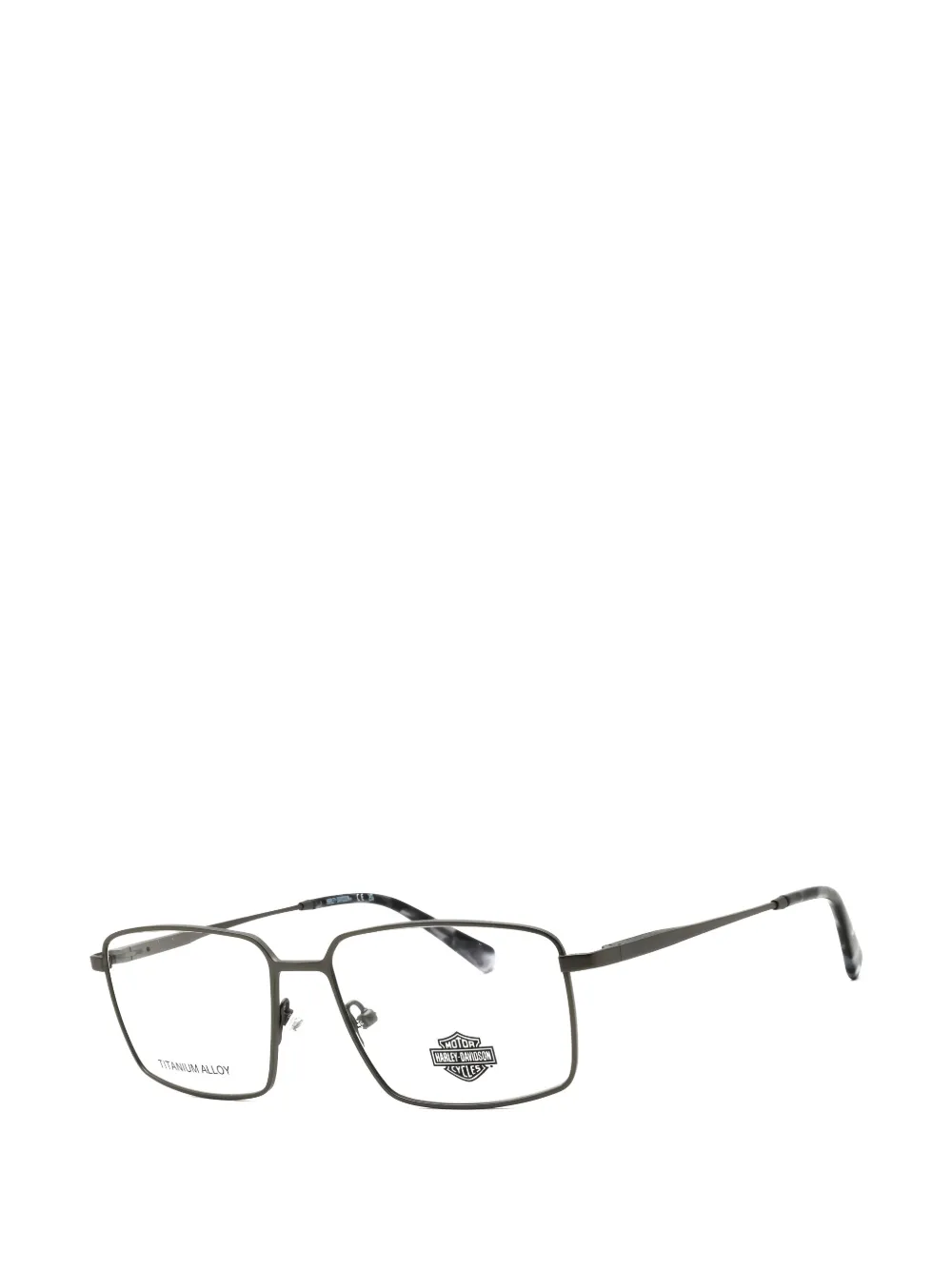 Harley-davidson Rectangle-frame Glasses In Grey