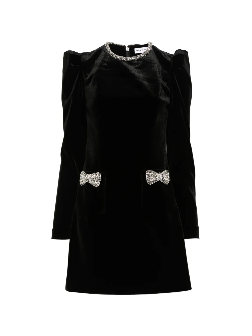 Rebecca Vallance Imogen long-sleeve mini dress - Black