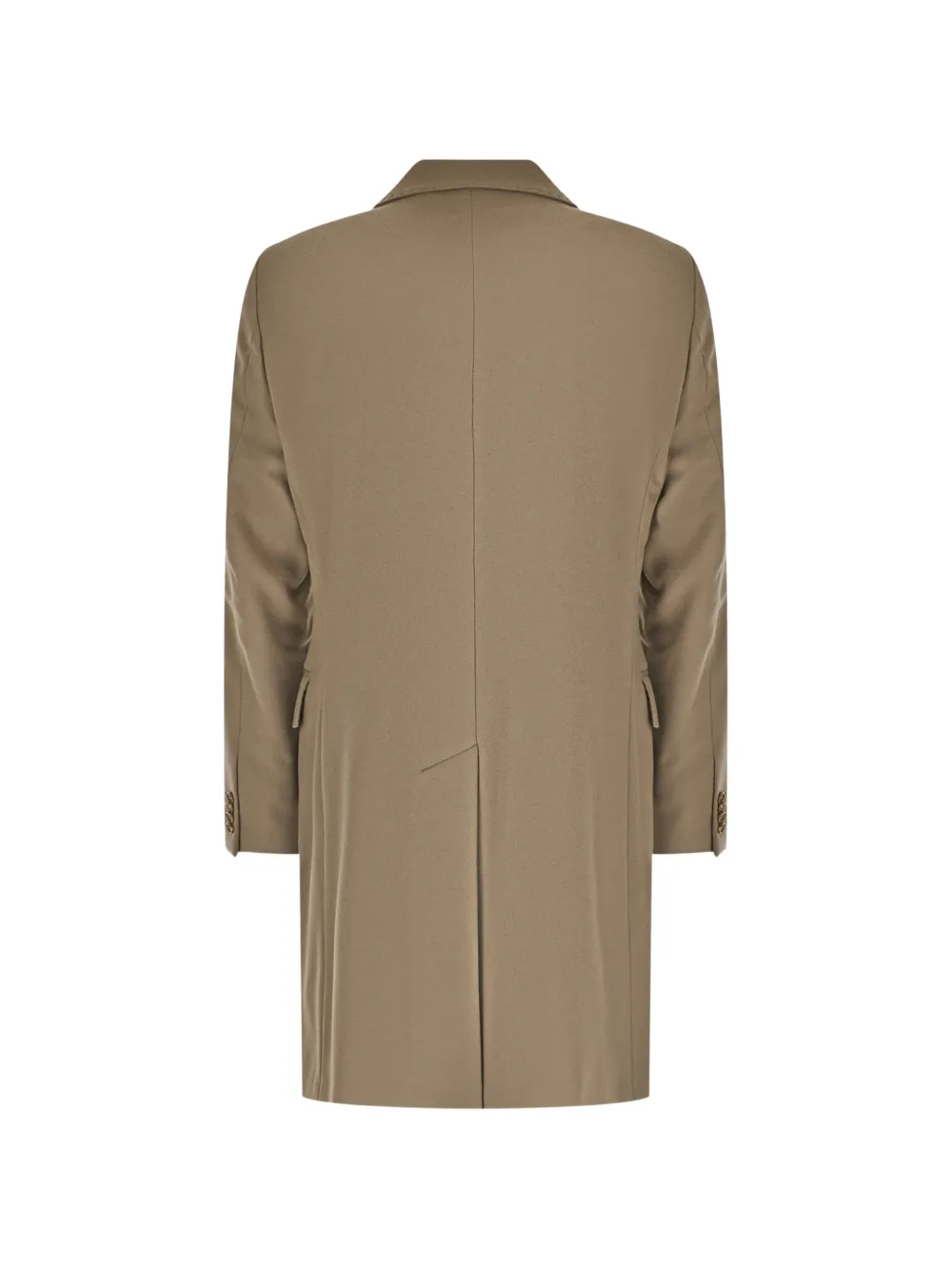 Corneliani Single-breasted Notched-lapels Coat In Multi