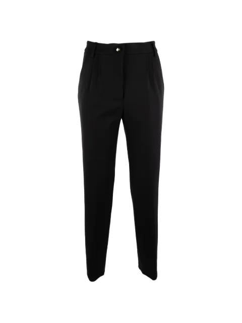 Genny pleated-detail tailored trousers