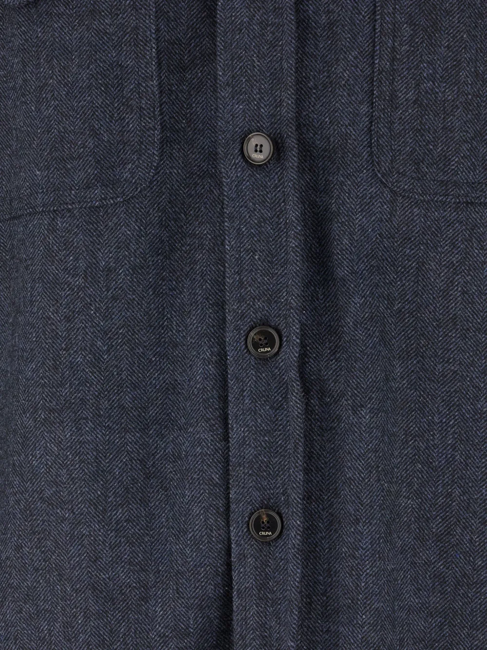 Iceberg herringbone button-up shirt Grijs
