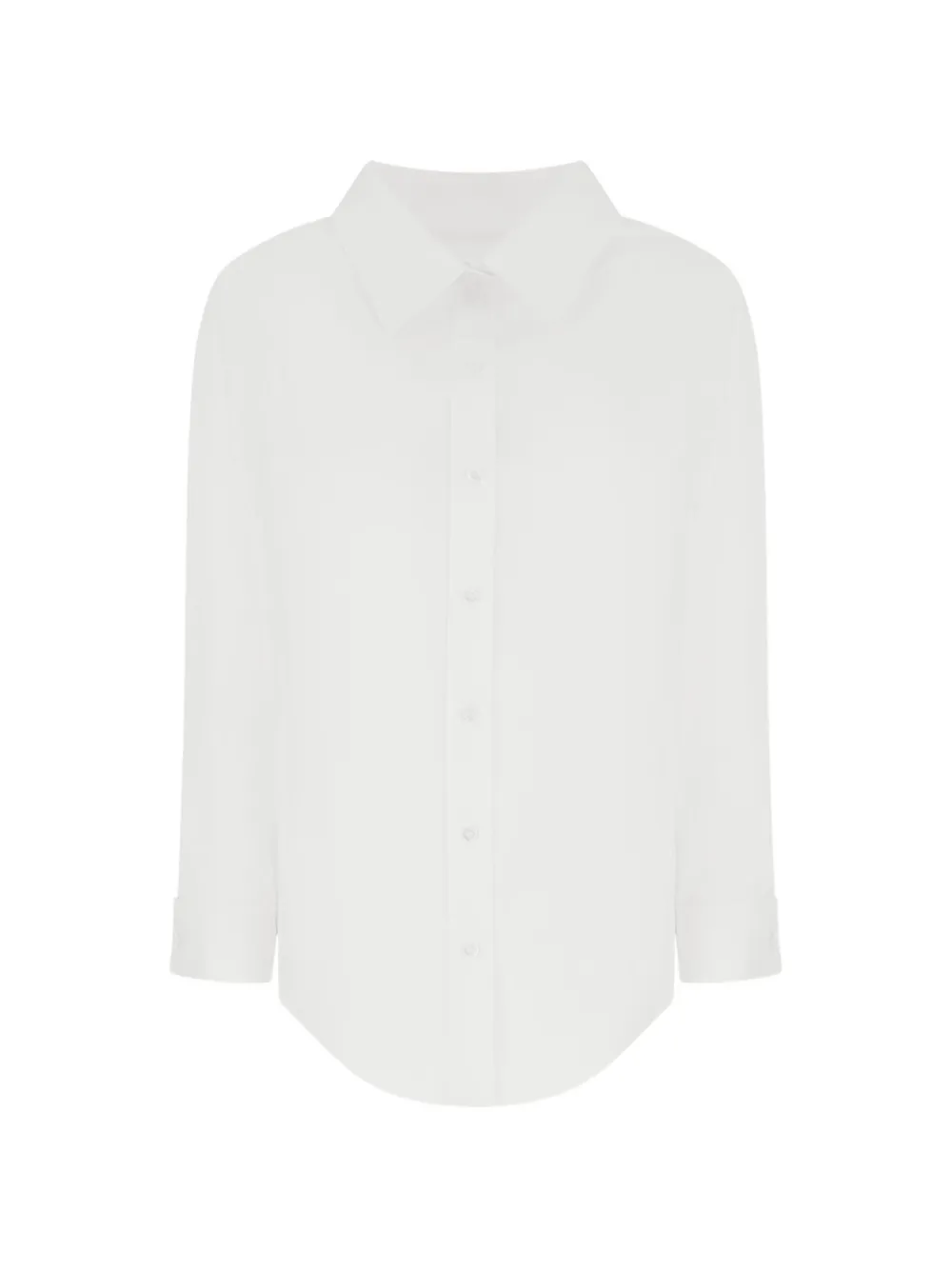 Balenciaga long-sleeve button-down shirt - Bianco