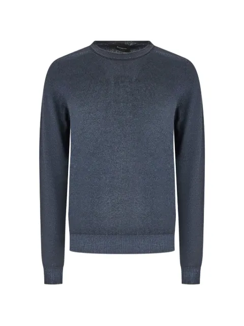 AROVESCIO crew-neck knitted sweater