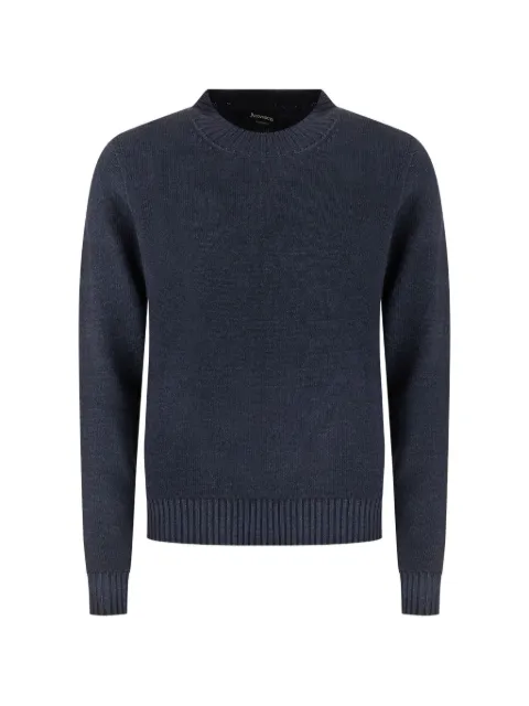 AROVESCIO ribbed-knit sweater