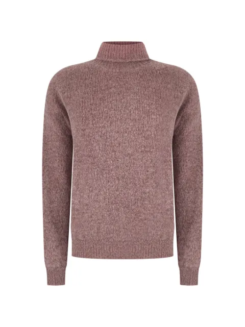 AROVESCIO ribbed-knit roll-neck sweater