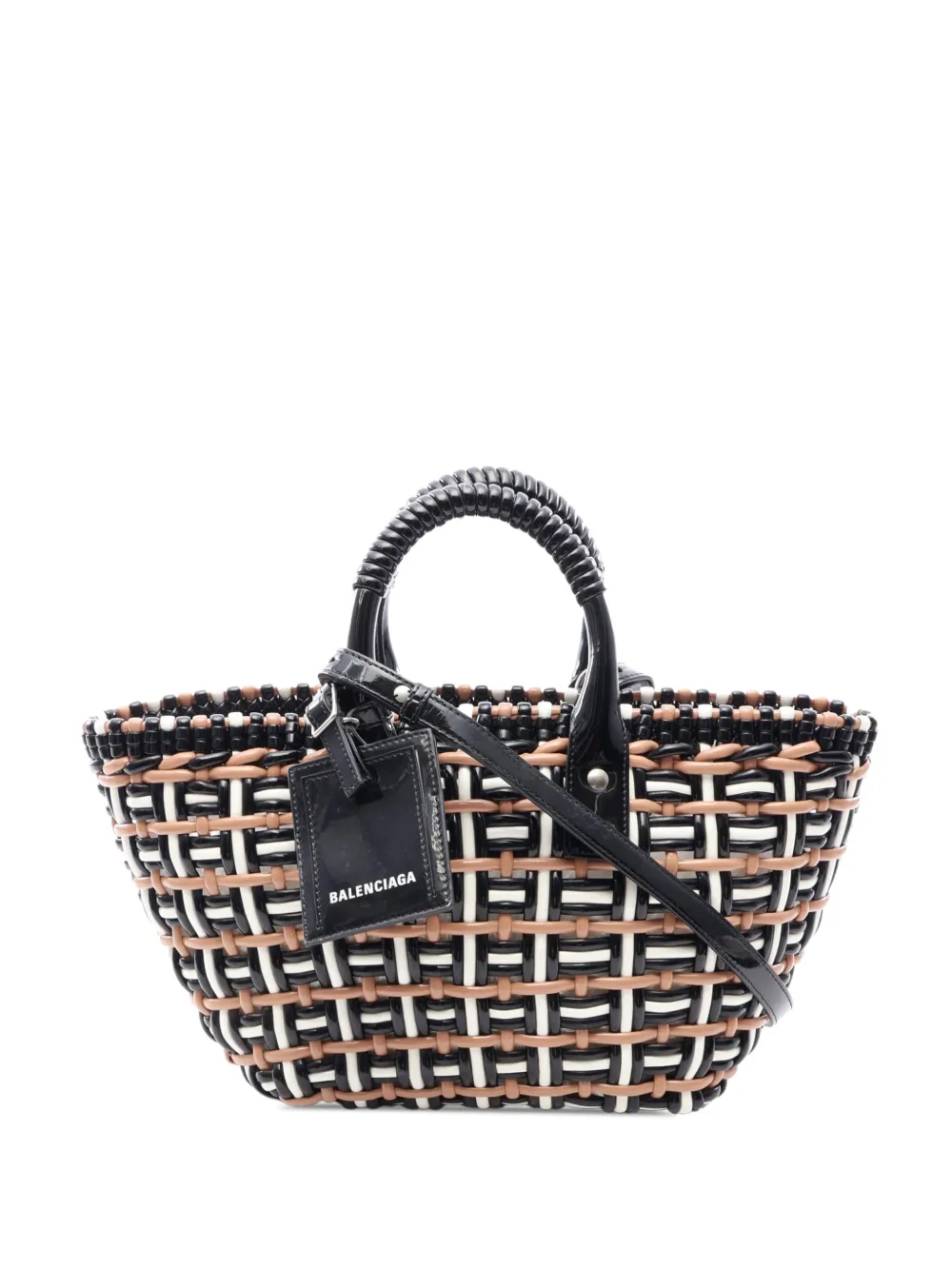 Balenciaga Pre-Owned 2010-2026 XS Bistrot Panier Tote Satchel-Tasche - Schwarz