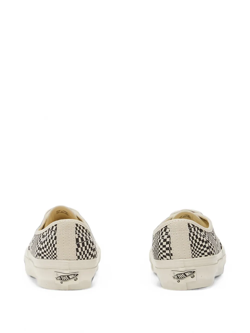 Vans Premium Authentic checkered sneakers Zwart