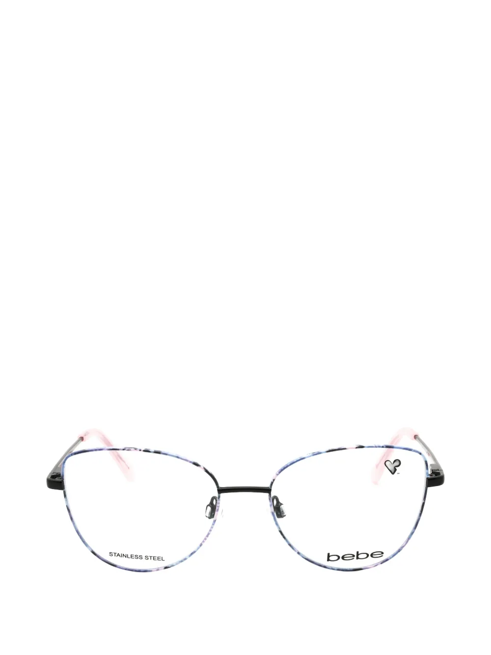 Bebe floral-print cat-eye glasses - Nero
