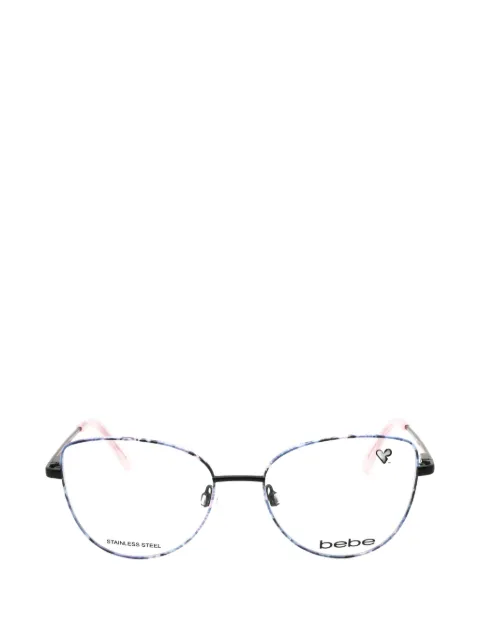 Bebe floral-print cat-eye glasses