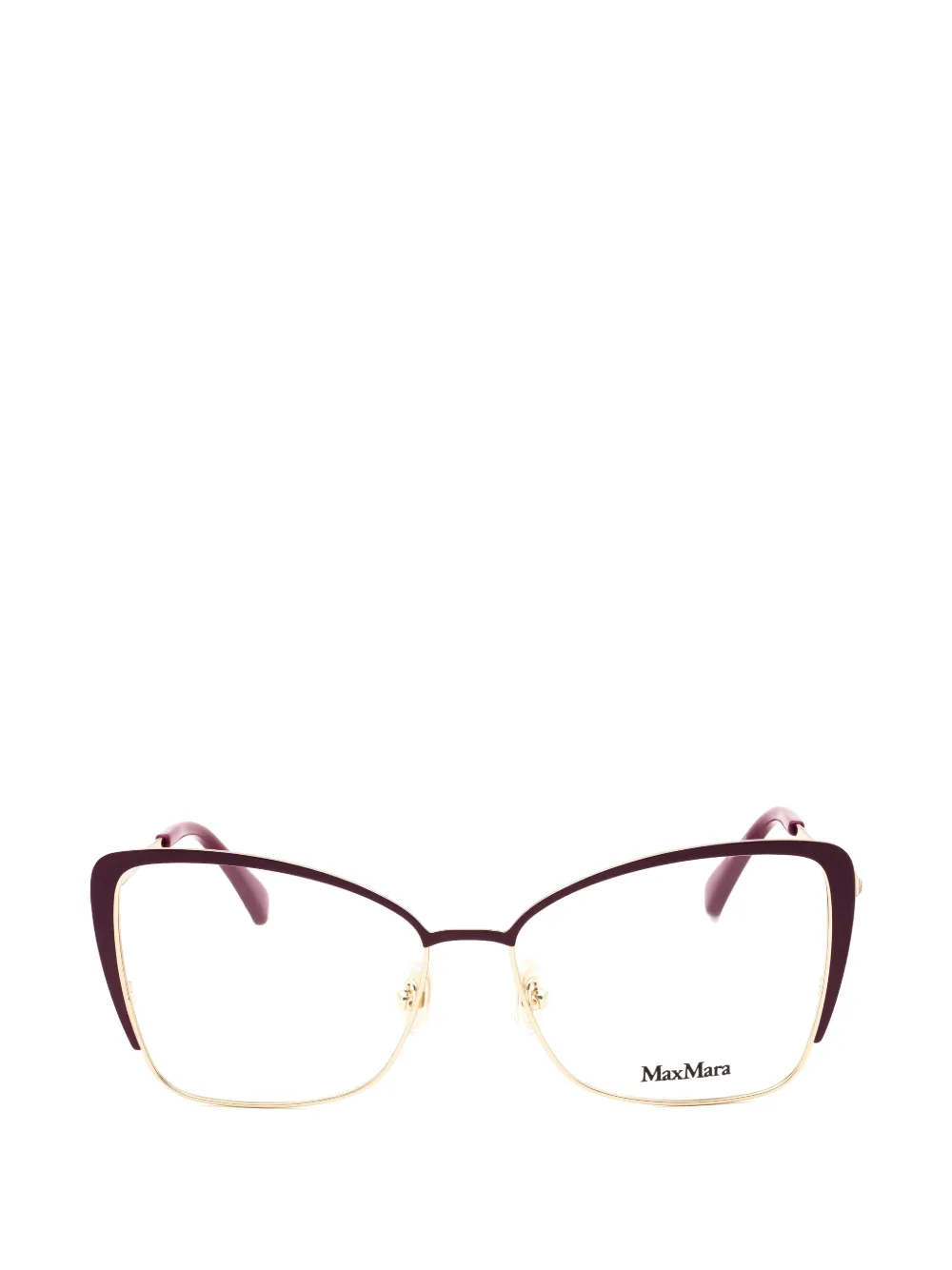Max Mara Cat-eye Glasses In Purple
