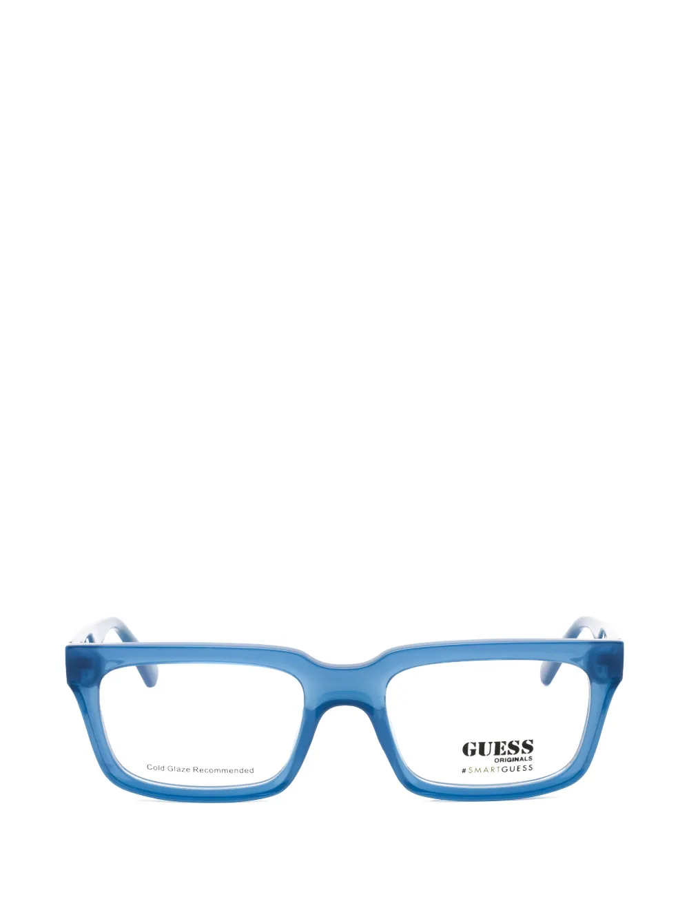 GUESS USA rectangle-frame glasses | Blue | Image 1