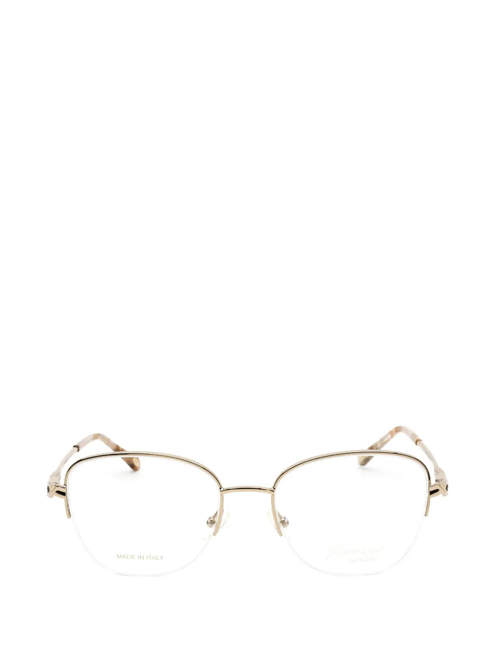 Emozioni Cat-eye Frame Glasses In Gold