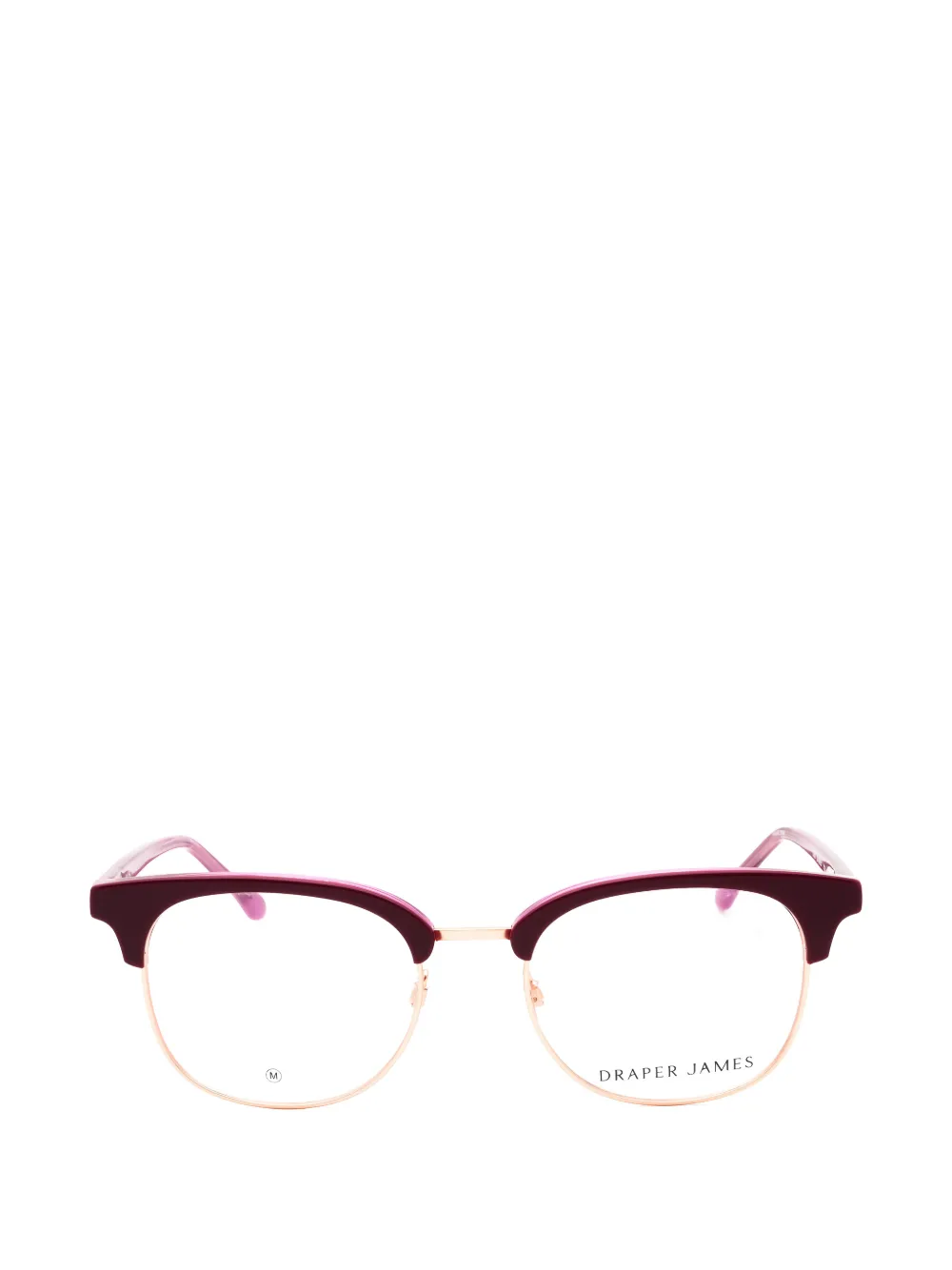 Draper James browline-frame glasses
