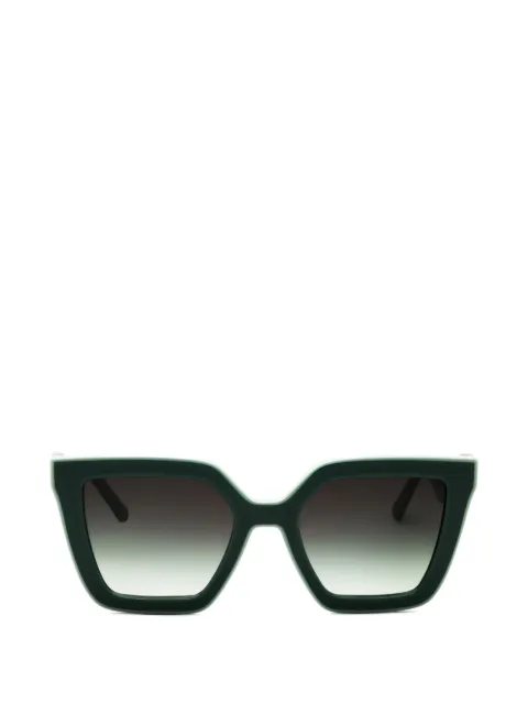Longchamp geometric-frame sunglasses