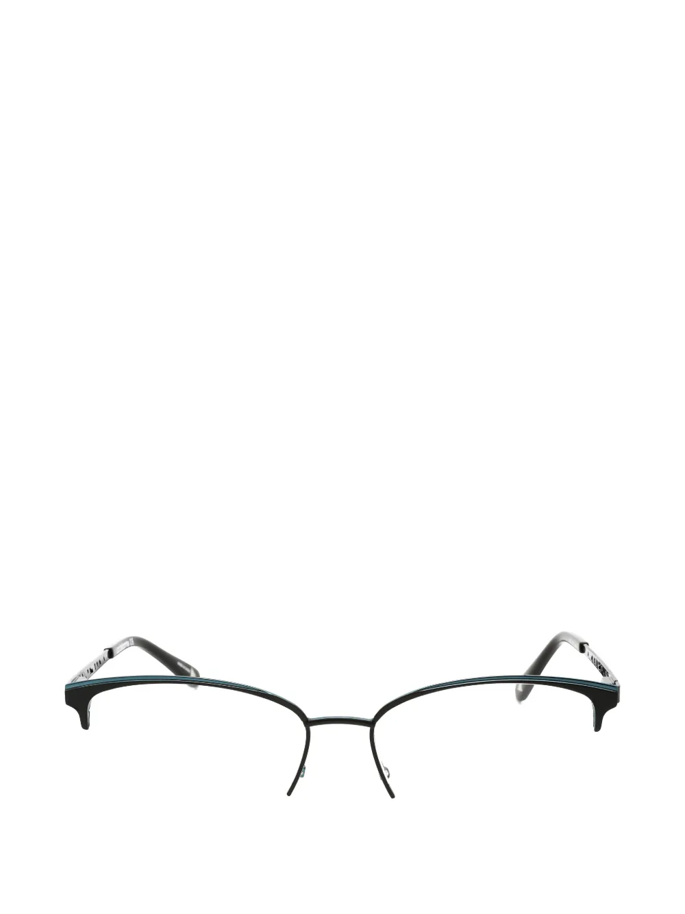 Liz Claiborne half-rim glasses