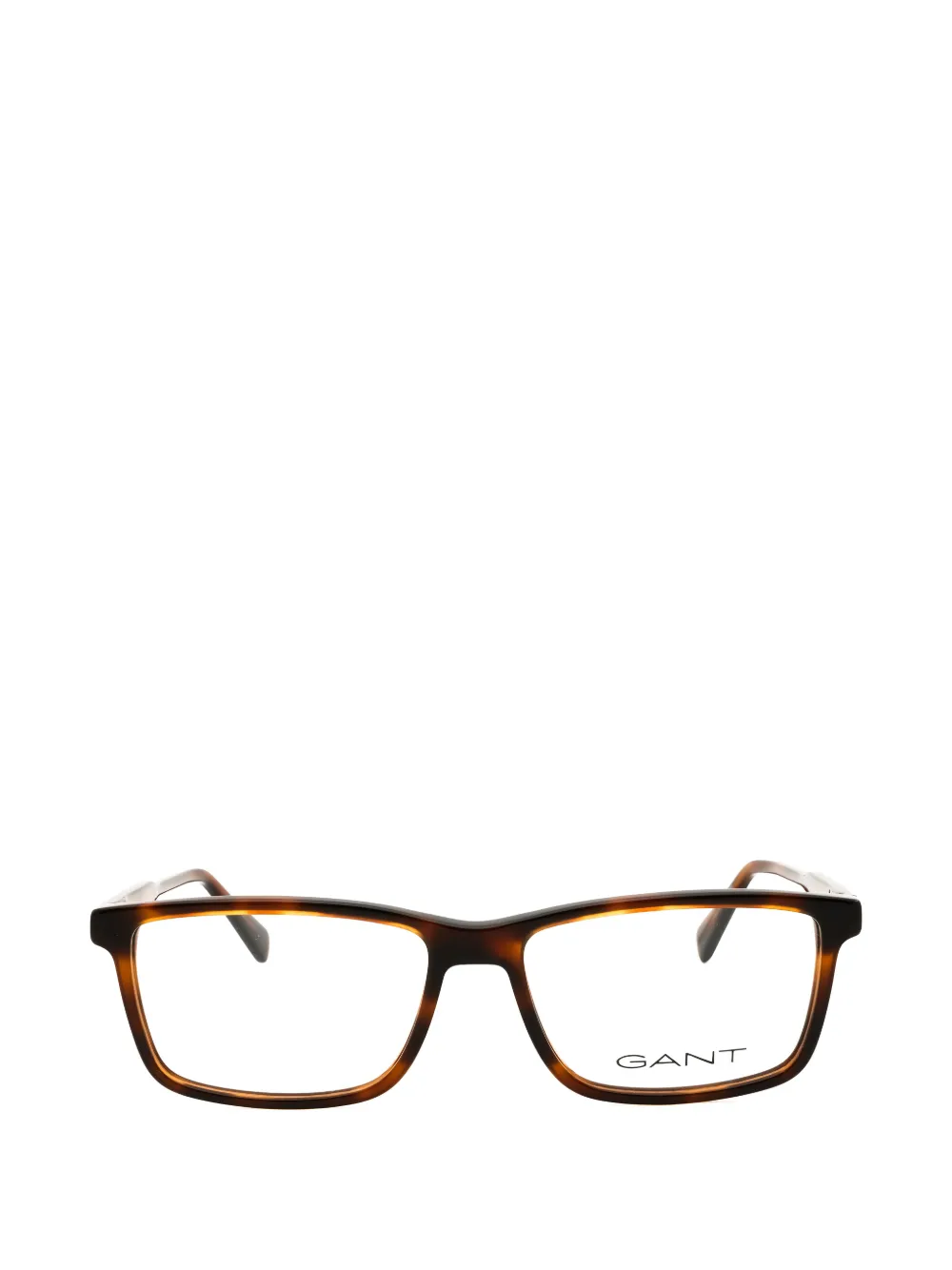 Gant rectangle-frame glasses | Brown | Image 1