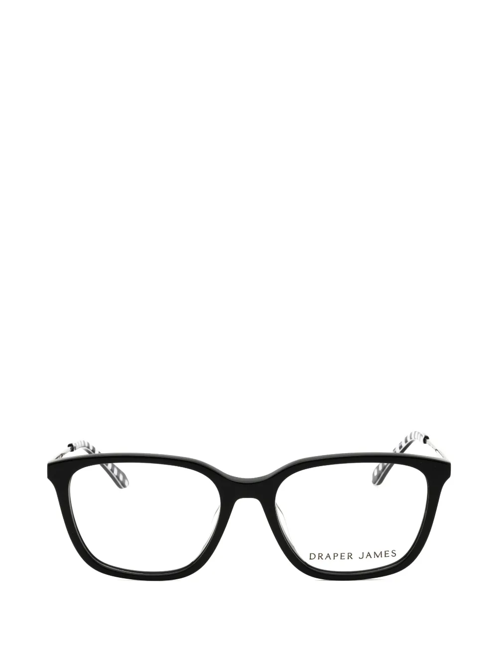 Draper James rectangle-frame glasses - Nero